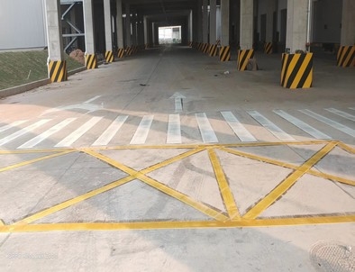 云南云南厂区道路标线施工